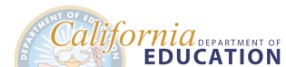 California Department of Education (CDE)
